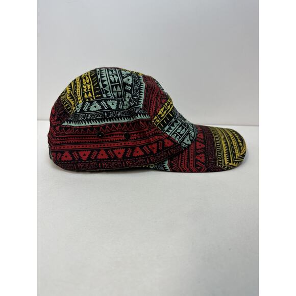 YOUNG & RECKLESS Cap Men's Snapback Hat Multi Colored Tribal Southwest Aztec - Picture 5 of 9